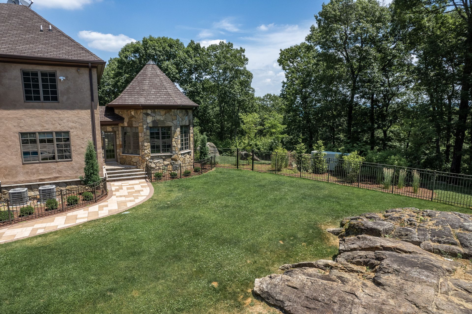 Backyard Kitchen, Pool & Massive Koi Pond — image 4