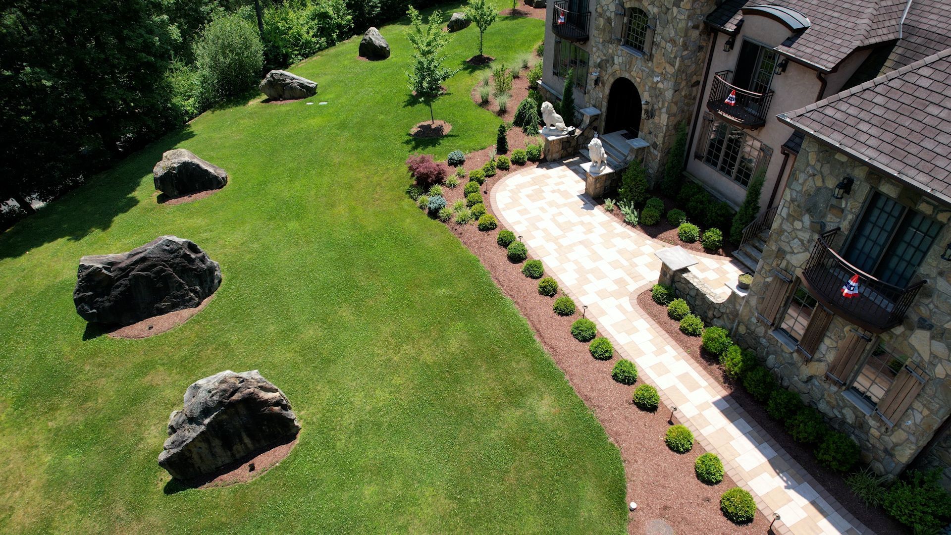 Backyard Kitchen, Pool & Massive Koi Pond — image 7
